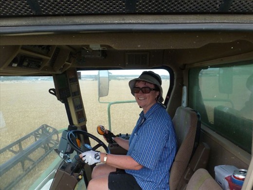 Driving the Grain Header