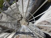 Looking Down the Ladder at Castle Rock Sky Walk, Porongurups: by pauline, Views[1005]