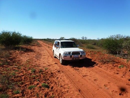 Driving to Exmouth Gulf