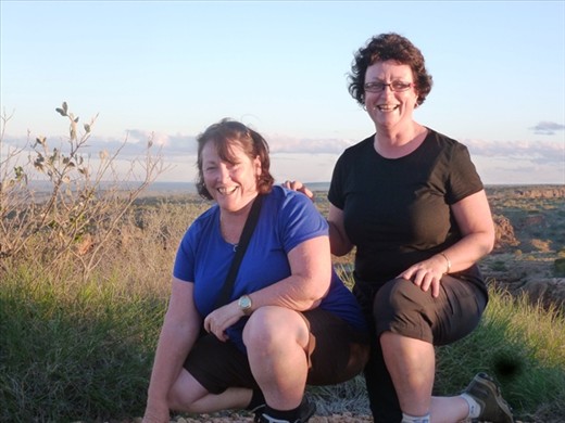 Marg and I Charles Knife Canyon