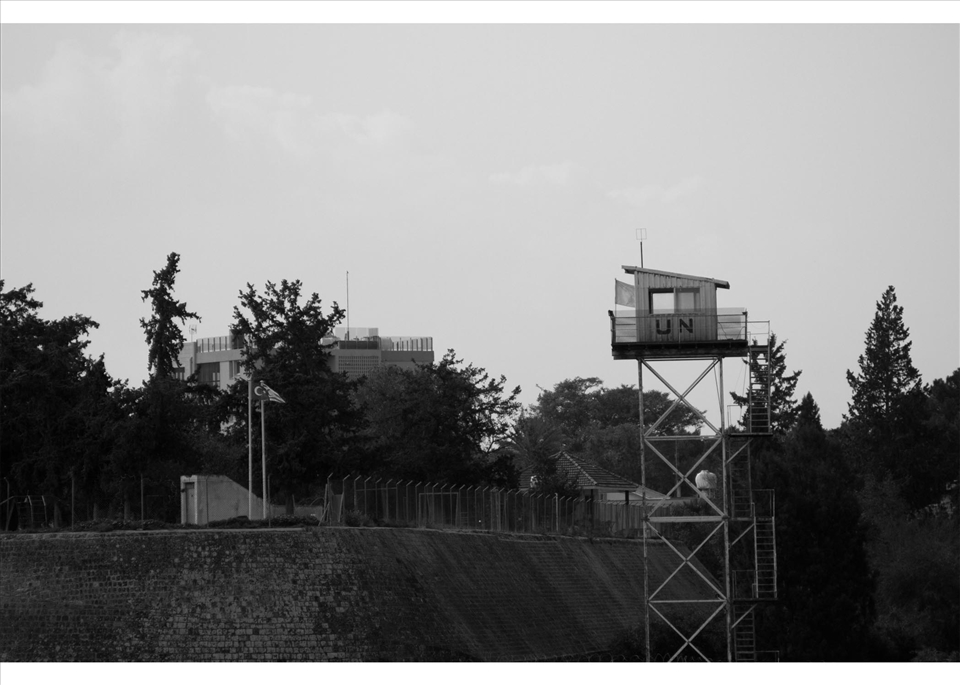 An Abandoned United Nations Observation Tower Overlooks Turkish Cyprus