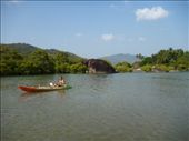 Lagoon behind Palolem Beach: by paulpiorun, Views[342]