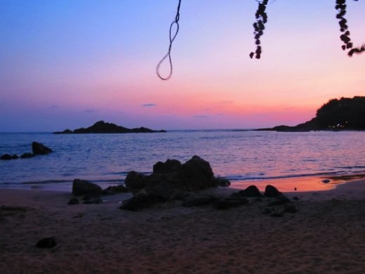 Sunset at Om Beach