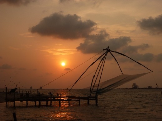 Chinese fishing nets, Fort Cochi