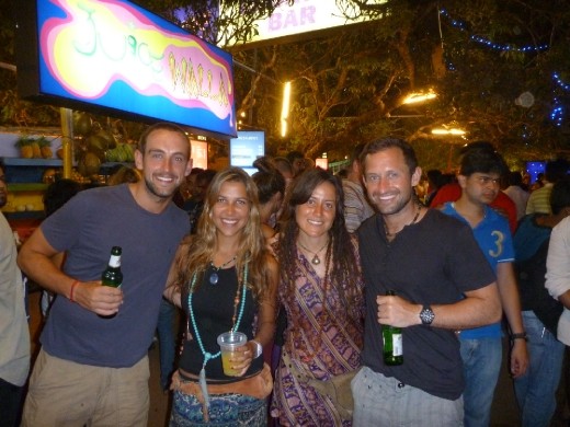 Night market with the argentinian girls