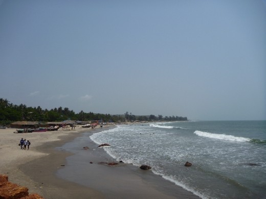 Main arambol beach