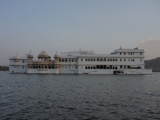 Lake Palace on Lake Pichola, featured in Bond's Octopussy