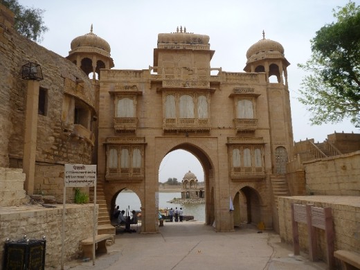 Gateway to Amar Sagar (lake)