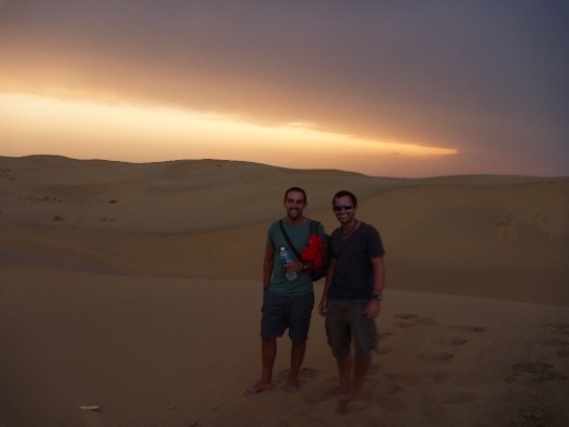 Sunset in the Thar Desert, Jaisalmer
