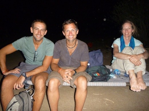 Chill out time before things got windy!