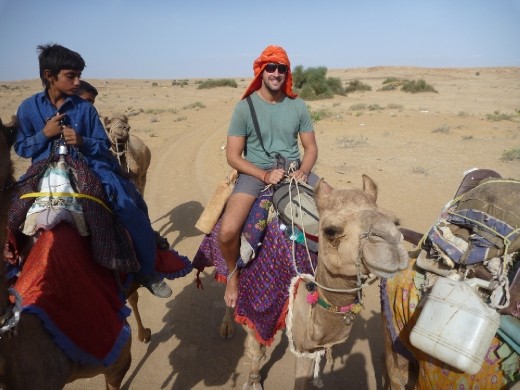 Turban pete on his camel