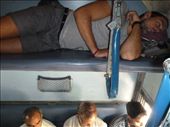Our pete on the sleeper train to Delhi: by paulpiorun, Views[367]