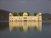 Jal Mahal reflecting in lake: by paulpiorun, Views[317]