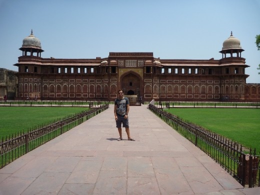 Inside Agra Fort again!