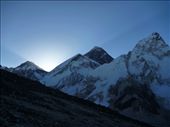 Sun about to rise over Mt Everest: by paulpiorun, Views[460]