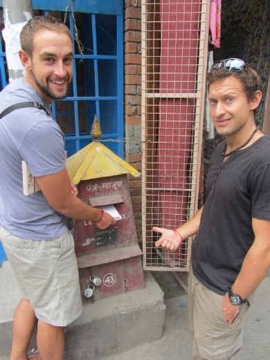 Chances of these post card making it home?!