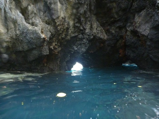 Entrance to the lagoon!