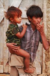 In large families the oldest child is taking care about the youngest.: by paulprasivka, Views[253]