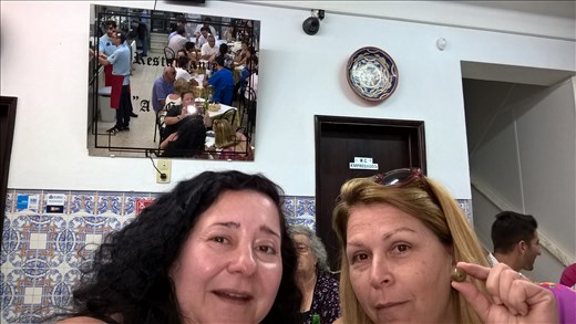 Evora - lunch at A Gruta