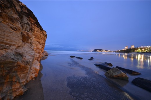 This to me personally, is one of my very favourite shots. A completely original shot (as you can see from my horizon) I did of north Burleigh as a long exposure looking towards the southern end point where my other shots are taken from. This shot puts into perspective the raw and natural beauty around this area, and begins to show why it is so loved by the community around these parts. 
