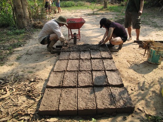 Making bricks!