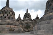 We made an afternoon trip out to Borobodur, one of the most beautiful Buddhist temples I've been to in Asia.  Costruction on the temple started in 750AD.  Lots of pics of Borobodur to come, was also testing out the settings on my new camera!: by pedroandbridget, Views[333]