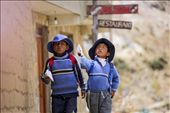 Children returning from school in Amantani Island, Titicaca Lake.: by pedropena, Views[724]