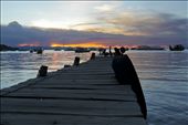Sunset at the Docs, on the shore of the Titicaca Lake.: by pedropena, Views[467]