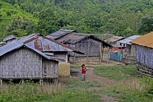 House of Moorong peoples, who lives in tongkaboti village.
