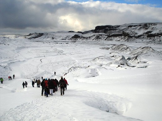 Time stopped on the glacier - glacier walking in Iceland