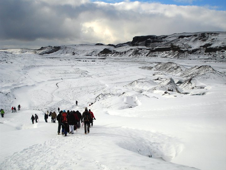 Time stopped on the glacier - glacier walking in Iceland