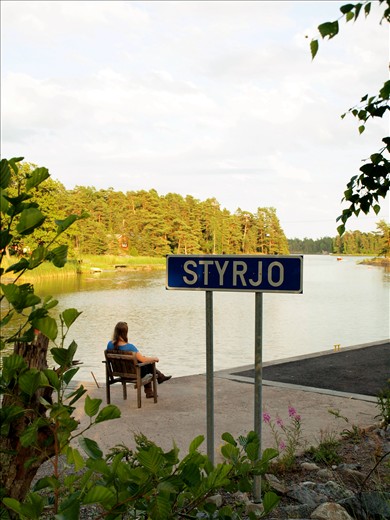 Here the land road ends and the sea begins. From here you have to take a boat to continue your journey to one of may small islands in the Finnish archipelago.