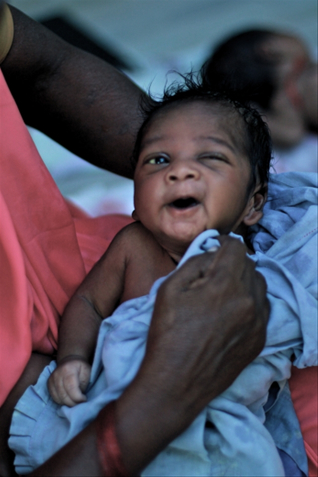 Even if babies cry during the bath, after it they look comfortable and clean.
