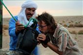 Drinking from a nomad's well in the Sahara.: by pepepont, Views[160]