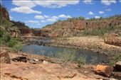 One of the most beautiful natural spectacles on Earth, Katherine Gorge showed off all of her glory on the day we cruised down her waters. This shot was taken during a transition from one boat in a part of the Katherine Gorge, to another boat that would take us deeper into the Gorge. : by pepstwolf, Views[740]