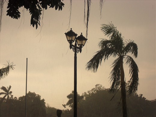 Sunday Morning Rain Is Falling. I worried about the street kids we saw...