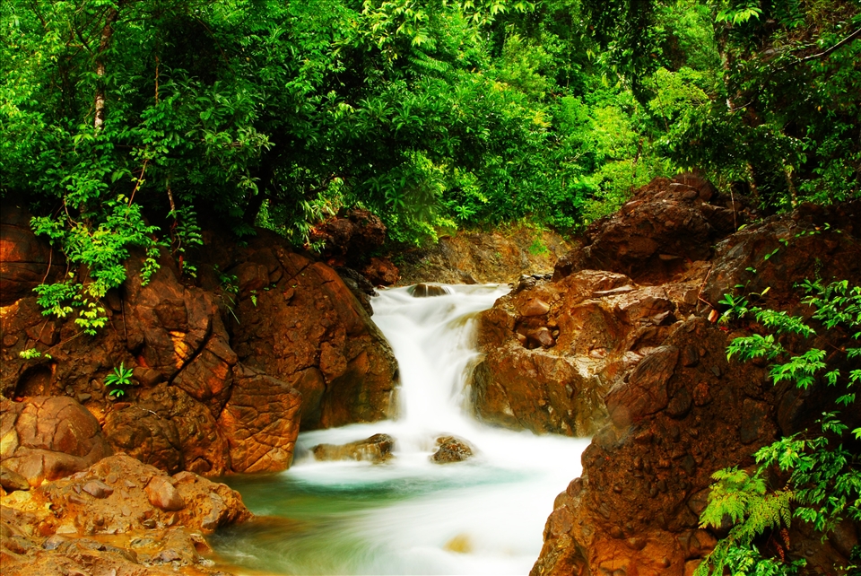 Mini Waterfalls with pool