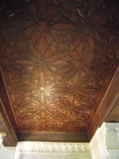 5  Alhambra Nasrid Palaces ceiling