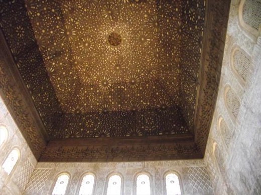 6  Alhambra Nasrid Palaces int ceiling