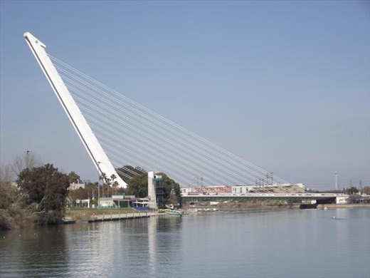 10 Seville Alamillo Bridge