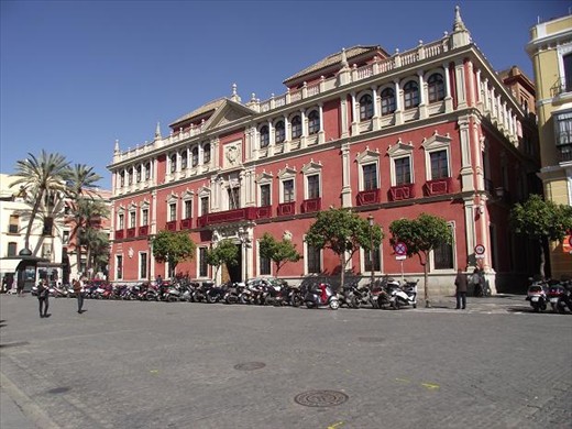 12 Seville round the back of the Town Hall