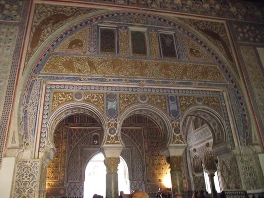 13 Seville  Alcazar  entrance to throne room