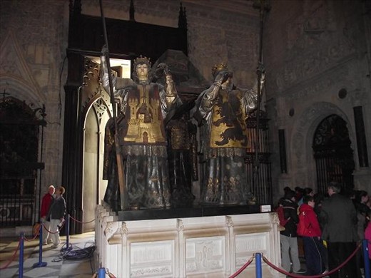 3 Seville Cathederal Colunbus tomb