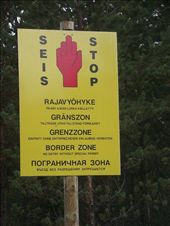 5 Border sign near Eastern point: by peterlee54, Views[305]