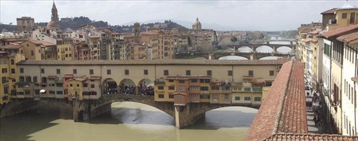 8 Florence - Ponte Vecchio from Uffizi