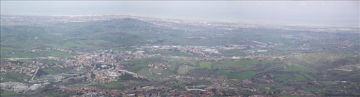6 San Marino - View to Rimini and Adriatic
