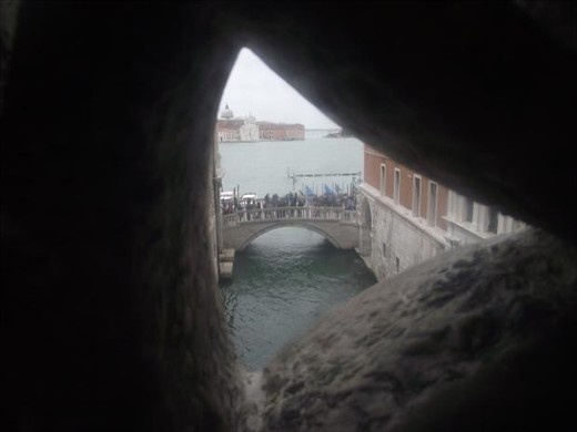 6 Venice - Doge's Palace - view from Bridge of Sigh's 2