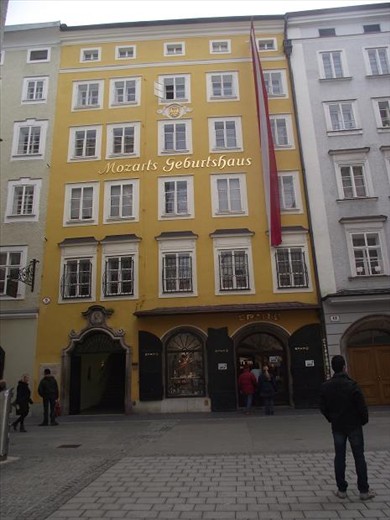 2 Salzburg - Mozarts place of birth in 1756