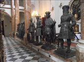 10 Innsbruck - HofKirche - Maximilian's Tomb - Statues: by peterlee54, Views[591]