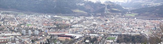 14 Innsbruck - view of city and Ski jump